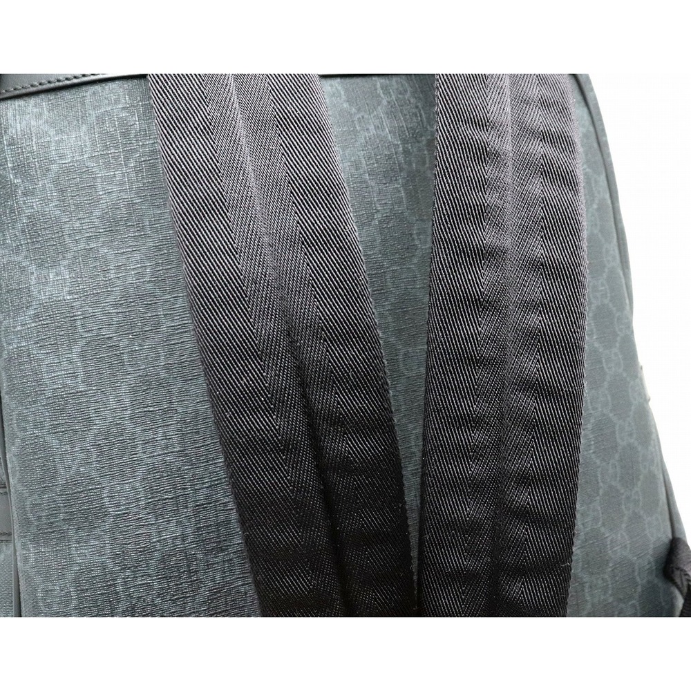 Gucci Black Rucksack Supreme Backpack Leather Gg - image 4